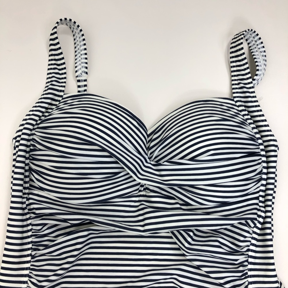 Bond Eye Australia pinstripe one piece swimsuit 12 - Picture 2 of 7